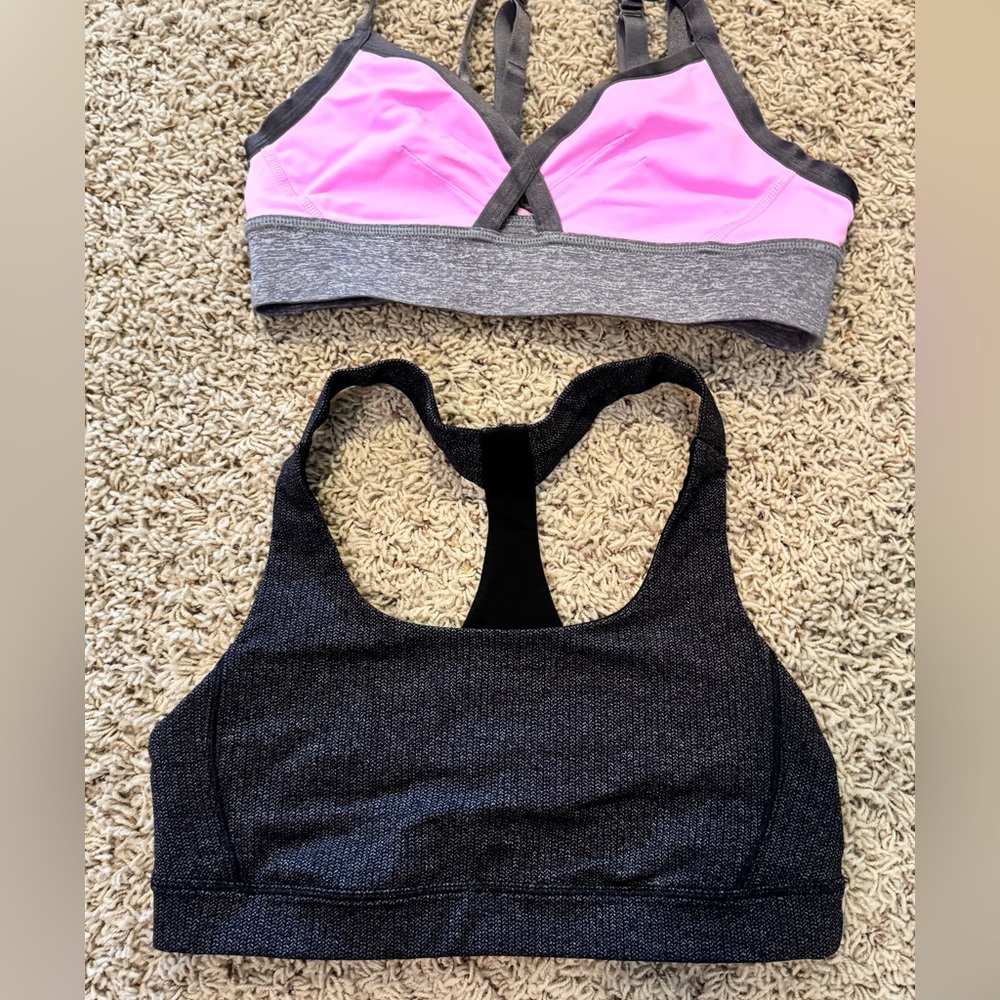 2 Lululemon workout bras